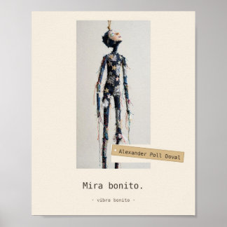 Mira bonito — Jouets de Tissu Affiche coin-calmant