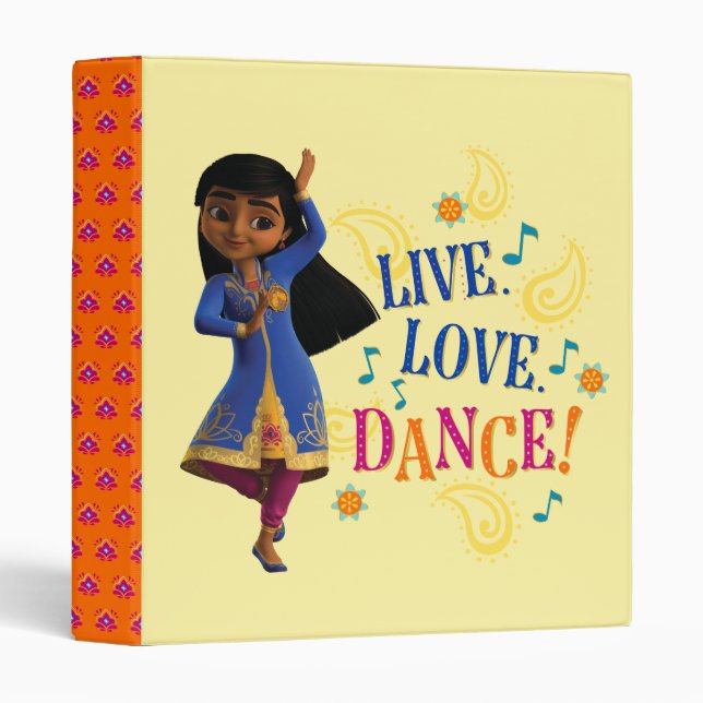 Mira | Live. Love. Dance! Binder (Front/Spine)
