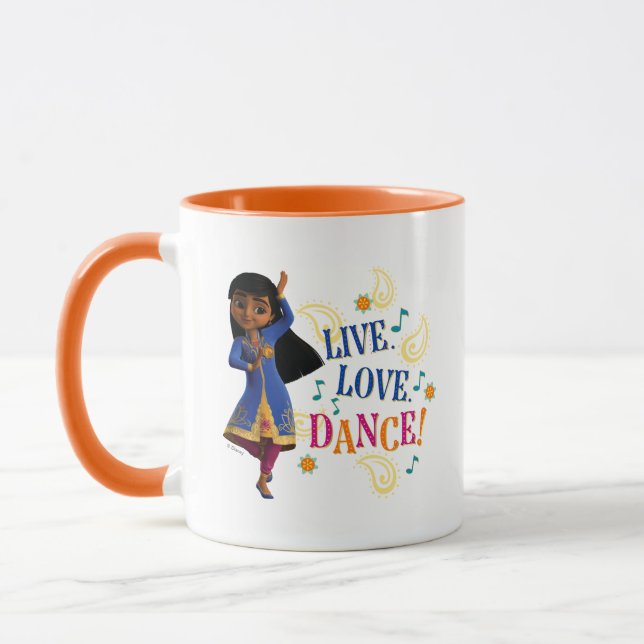 Mira | Live. Love. Dance! Mug (Left)