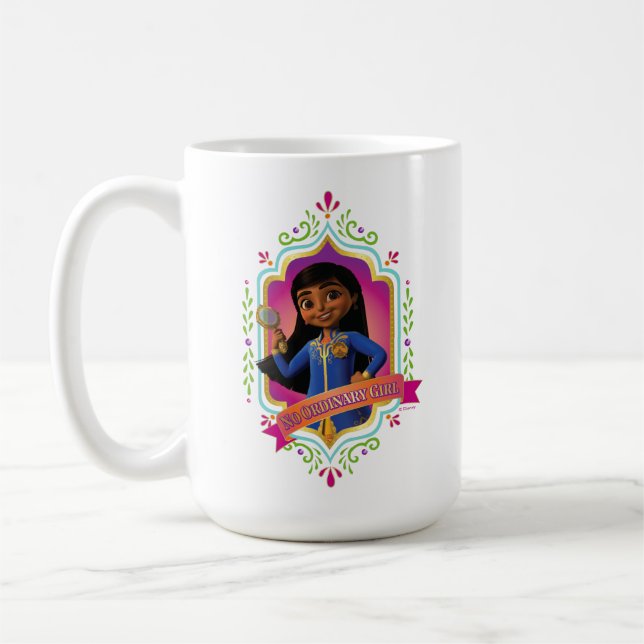Mira | No Ordinary Girl Coffee Mug (Left)