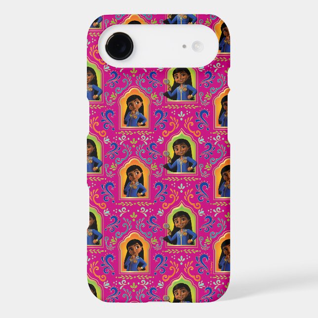 Mira | Pink Ornate Pattern Case-Mate Samsung Galaxy Case (Back)