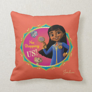 Mira, Royal Detective | No Stopping Us! Throw Pillow