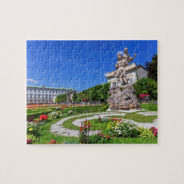 Mirabell palace and gardens, Salzburg, Austria Jigsaw Puzzle (Horizontal)