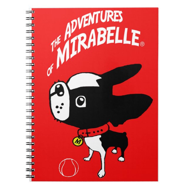 Mirabelle le carnet de terrier de Boston (Devant)