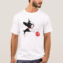 Mirabelle le T-shirt de rebond de terrier de