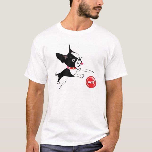 Mirabelle le T-shirt de rebond de terrier de (Devant)