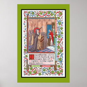 Miracle de Bl. Poster d'Imelda Lambertini (VVP 010
