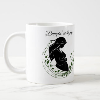 Miracle in Motion – Parents-to-Be Line Art Mug 🤍