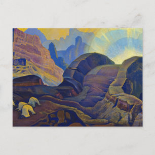 Miracle, Messiah appearance by Nicholas Roerich Postcard