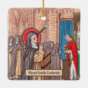 Miracle of Bl. Imelda Lambertini (VVP 010) Ceramic Ornament