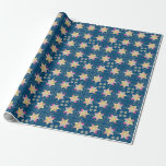 Miracle of Hanukkah Patterned Gift Wrap<br><div class="desc">נס גדול היה שם (A Great Miracle Happened There) And now, you may further celebrate that miracle as you prepare and give your most thoughtful gifts! The base image is as simple as the miracle was profound, merely being the letters of the Hebrew acronym for “A Great Miracle Happened There”...</div>