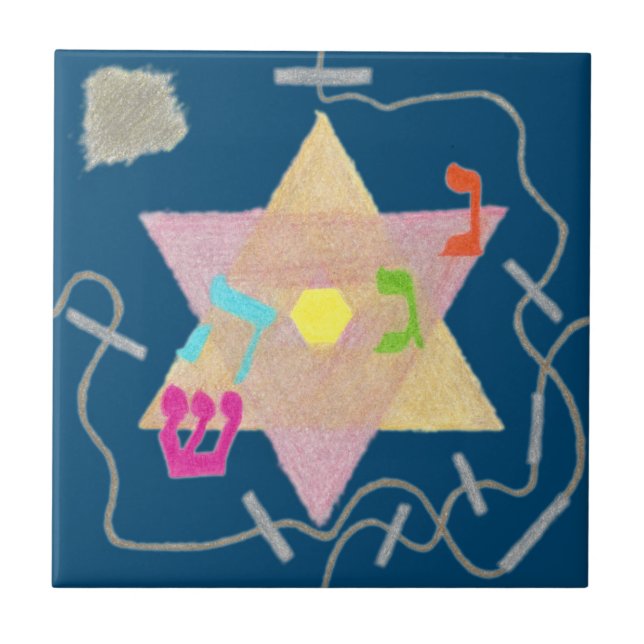 Miracle of Hanukkah Remembrance Tile (Front)