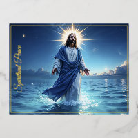 Miracle of Jesus Christ ocean spiritual peace