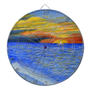 Miracle of Sunset Dartboard