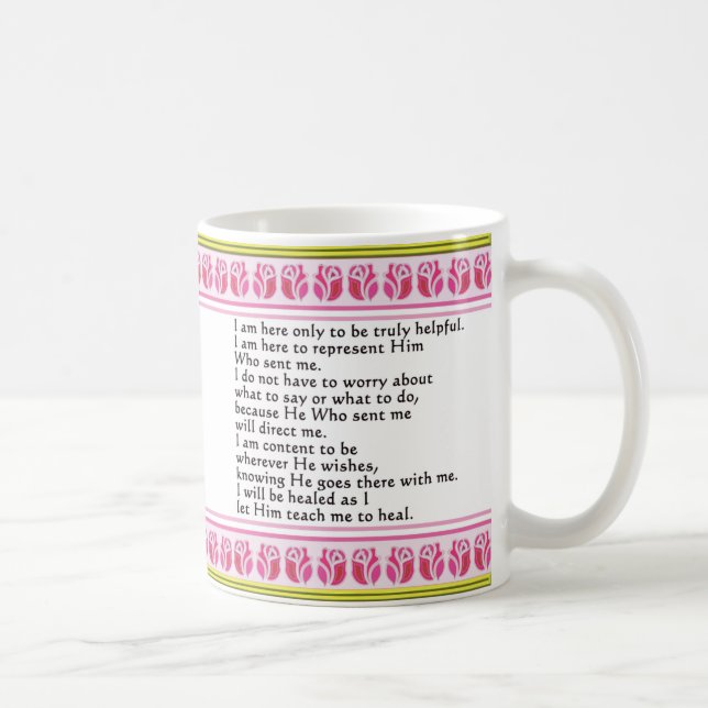Miracle Worker's Prayer mug (Right)