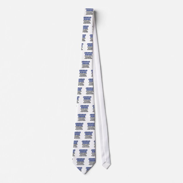 Miracles and Aerospace Engineers Tie (Front)