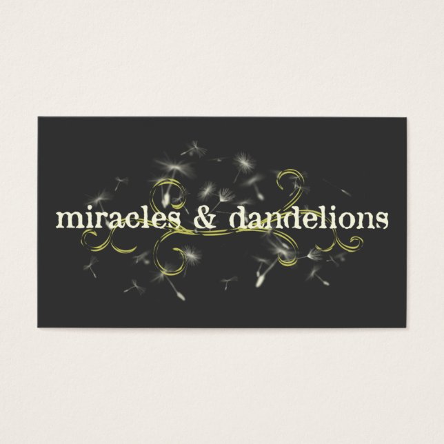 miracles and dandelions (Front)