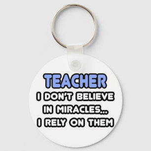 Miracles and Teachers Keychain