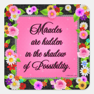 Miracles are hidden stickers