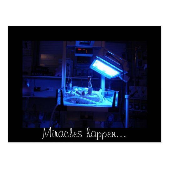 Miracles happen... postcard