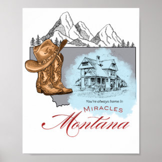 Miracles, Montana Poster
