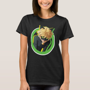 Miraculous Collection Cat Noir Badge T-Shirt