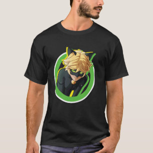 Miraculous Collection Cat Noir Badge T-Shirt