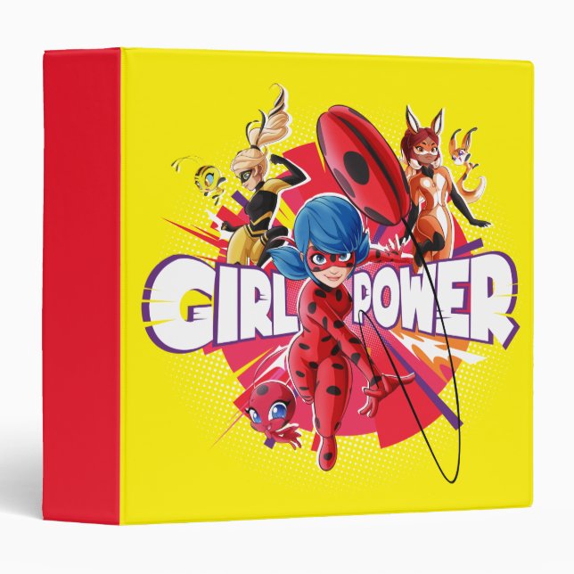 Miraculous Girl Power Binder (Front/Spine)