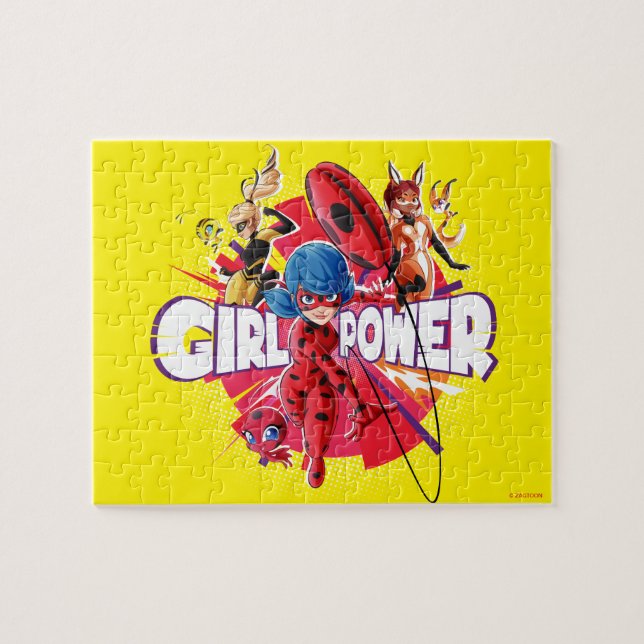 Miraculous Girl Power Jigsaw Puzzle (Horizontal)