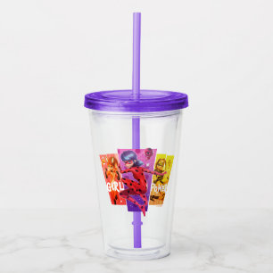 Miraculous Girls   Girl Power Acrylic Tumbler
