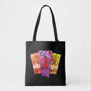 Miraculous Girls Girl Power Tote Bag