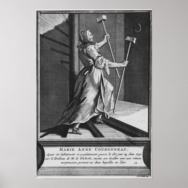 Miraculous healing of a paralytic poster (Front)