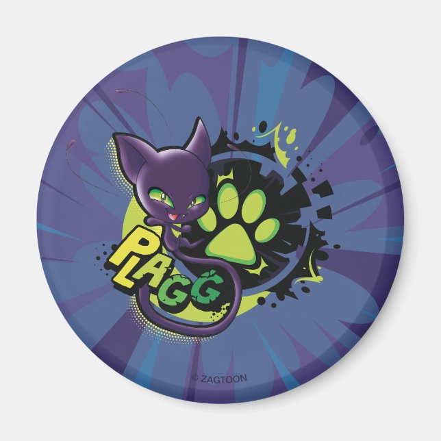 Miraculous Kwami Plagg Magnet (Front)