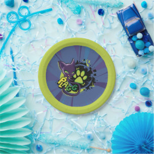 Miraculous Kwami Plagg Paper Plate