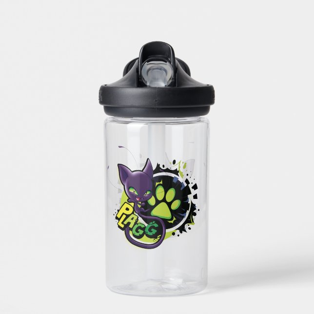 Miraculous Kwami Plagg Water Bottle (Front)