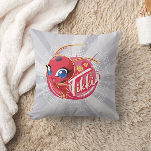 Miraculous Kwami Tikki Throw Pillow (Blanket)