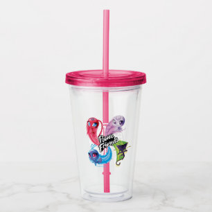 Miraculous Kwamis Power Friends Acrylic Tumbler