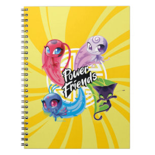 Miraculous Kwamis Power Friends Notebook