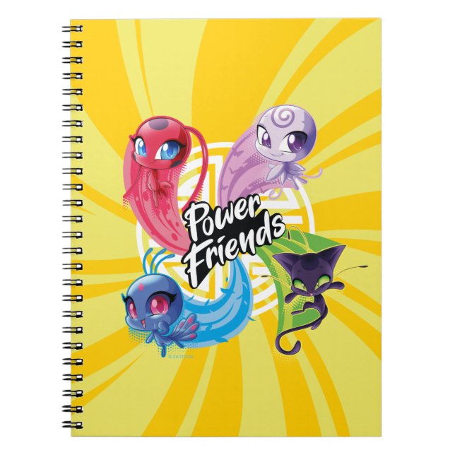 Miraculous Kwamis Power Friends Notebook (Front)