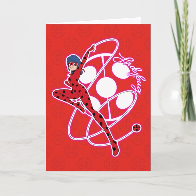 Miraculous Ladybug Badge Card (Front)