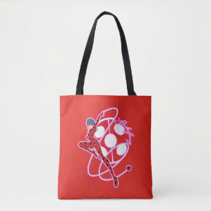 Miraculous Ladybug Badge Tote Bag