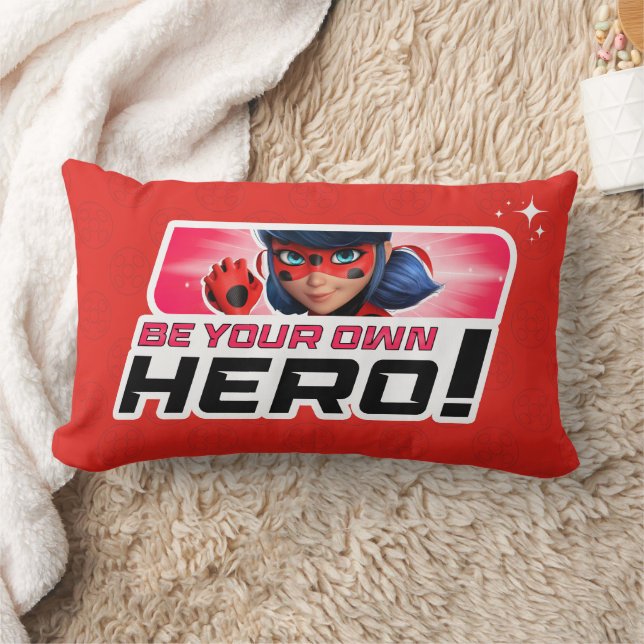 Miraculous Ladybug | Be Your Own Hero Lumbar Pillow (Blanket)
