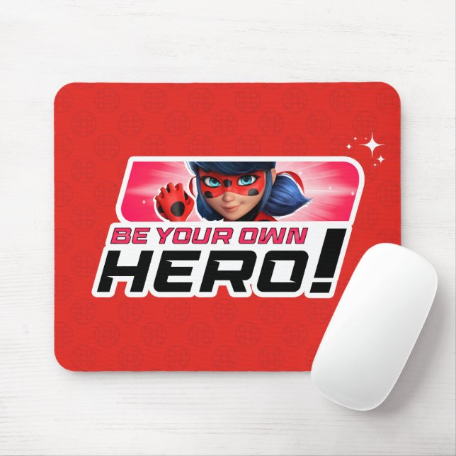 Miraculous Ladybug | Be Your Own Hero Mouse Pad (With Mouse)