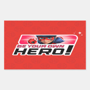 Miraculous Ladybug   Be Your Own Hero Sticker
