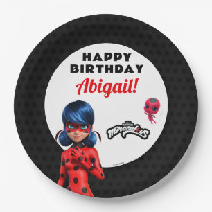 Miraculous Ladybug Birthday Paper Plate