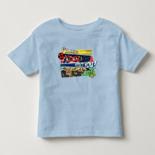 Miraculous Ladybug & Cat Noir Always Protect You Toddler T-shirt