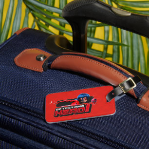 Miraculous Ladybug & Tikki   Be Your Own Hero! Luggage Tag