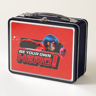 Miraculous Ladybug & Tikki | Be Your Own Hero! Metal Lunch Box