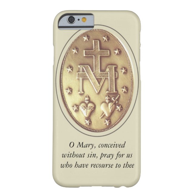 miraculous medal Case-Mate iPhone case (Back)