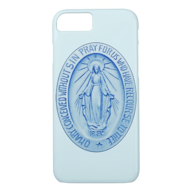 Miraculous Medal Case-Mate iPhone Case (Back)